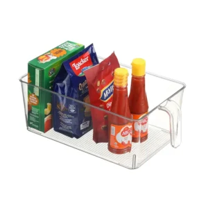 Clear Bin With Handle