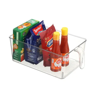 Clear Bin With Handle