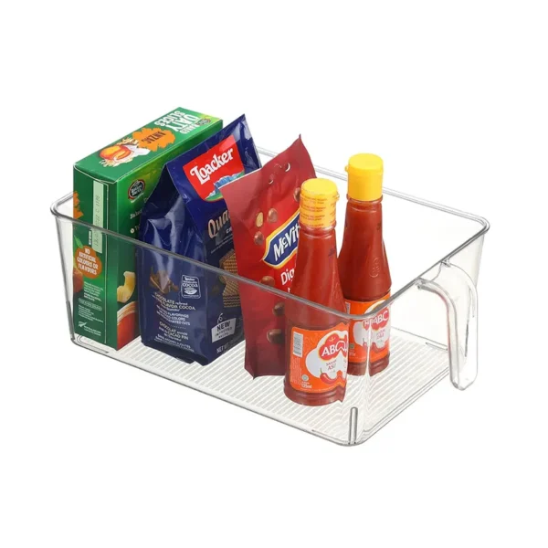Clear Bin With Handle