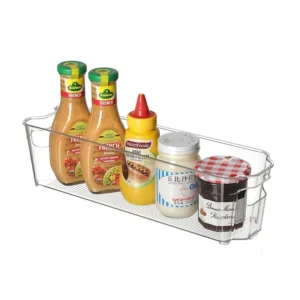 Clear Refrigerator Bin